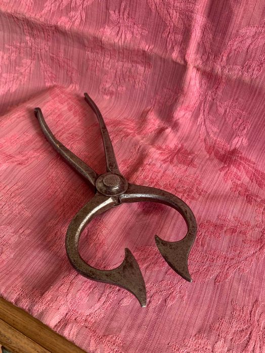 pinça alicate açucar forja