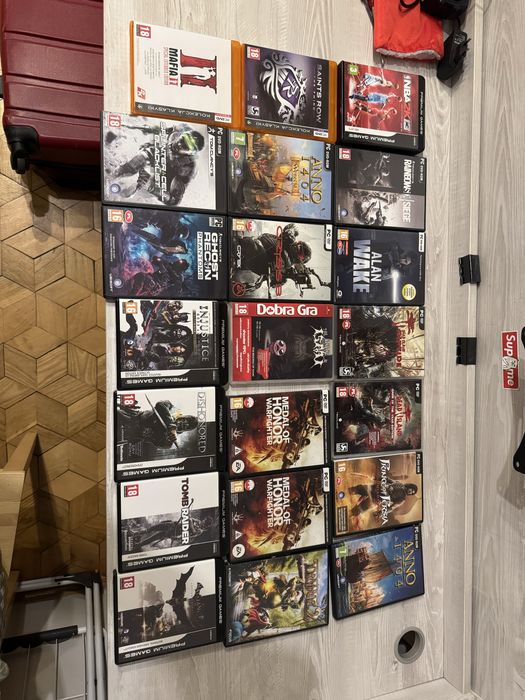 Pudełka po grach PC