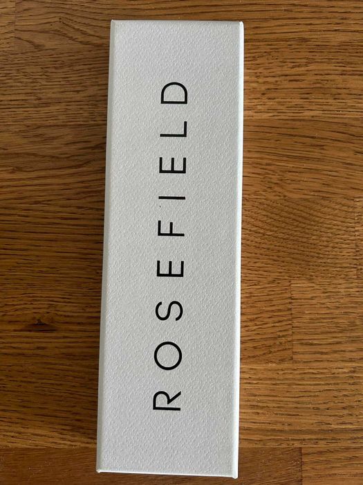 Srebrny nowy damski zegarek Rosefield na bransoletce prezent