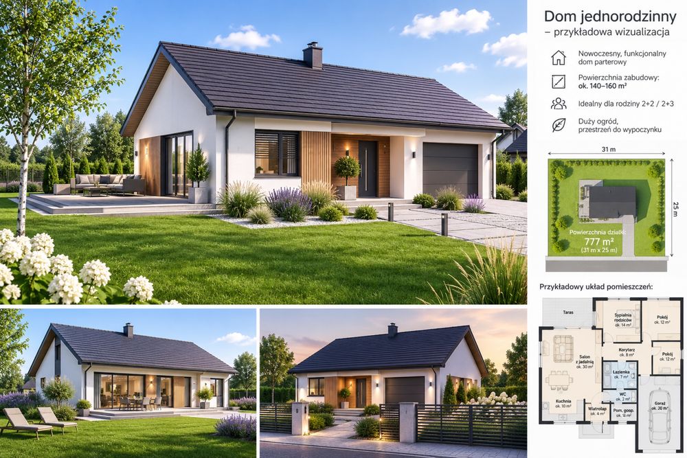 Piekary Śląskie – kształtna działka pod zabudowę w centrum - Widok 2
