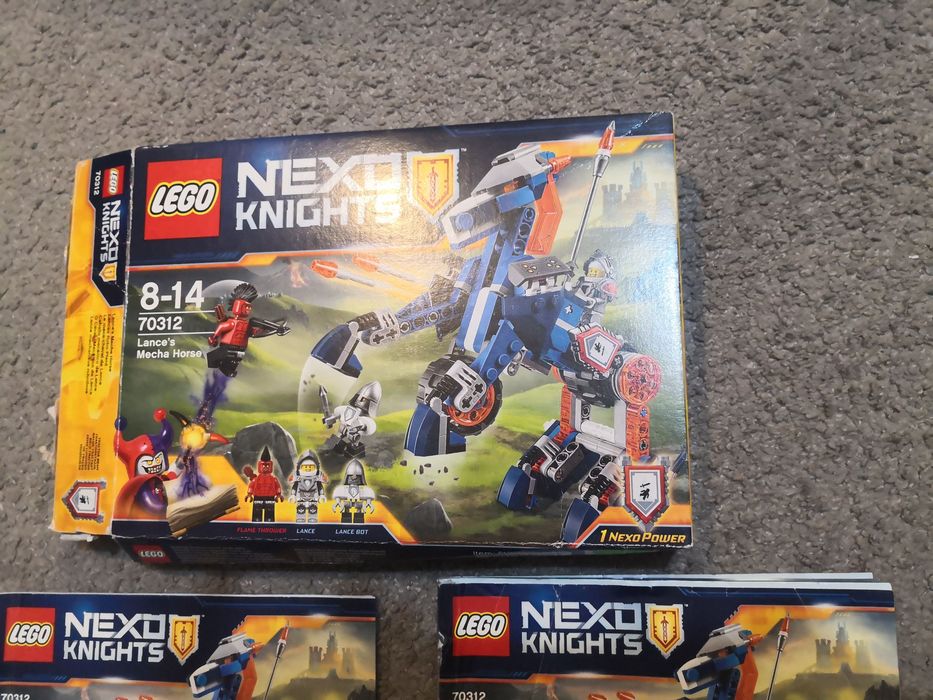 LEGO Nexo Knights 70312, używane, kompletne