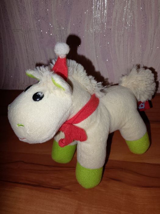 Мягкая игрушка ЛОШАДЬ  символ Нового Года