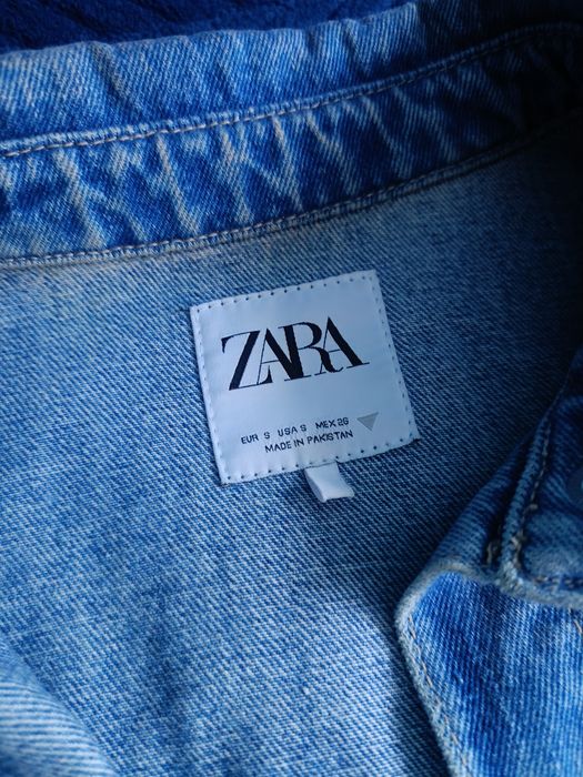 Katana oversize Zara ręcznie malowana malowana