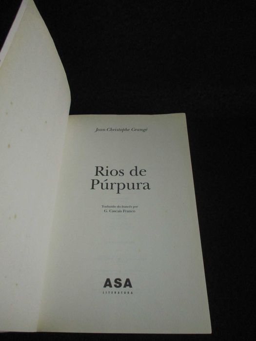 Rios de Púrpura Jean-Christophe Grangé