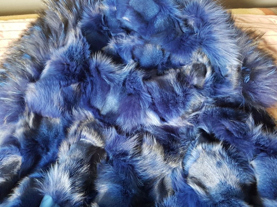 Parka Naturalny Lis M