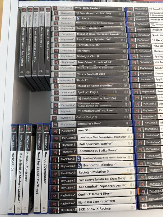 Jogos PlayStation 2 (PS2) Usados – Desde 3,50€ | Testados e sem riscos