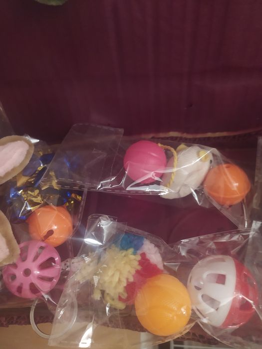 Brinquedos para gatos ou coelhos