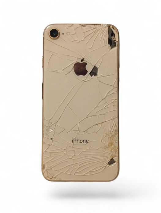 iPhone 8 – não liga – ecrã e traseira partidos