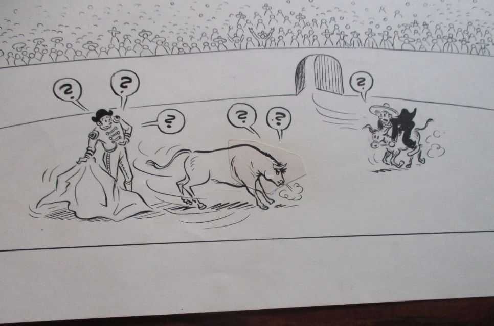 1965 Blondie & Dagwood - banda desenhada - Chic Young - arte original