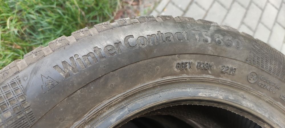 Opony zimowe z 2016r 175/65/14 Continental 8N4 7N2 możliwa wysyłka