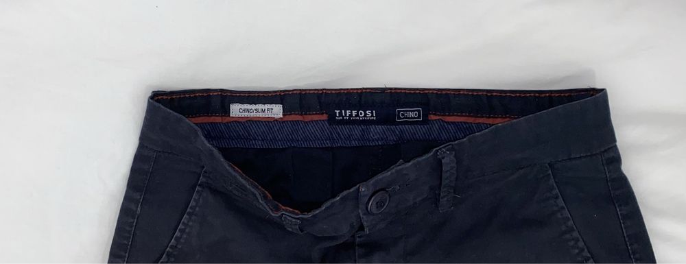 Calcas azul escuras|Chino Slim Fit|TIFFOSI