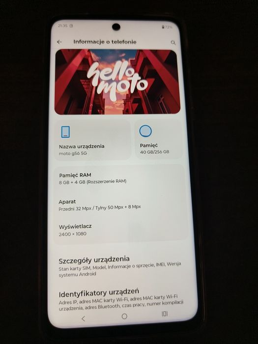 Motorola Moto g56 5g
