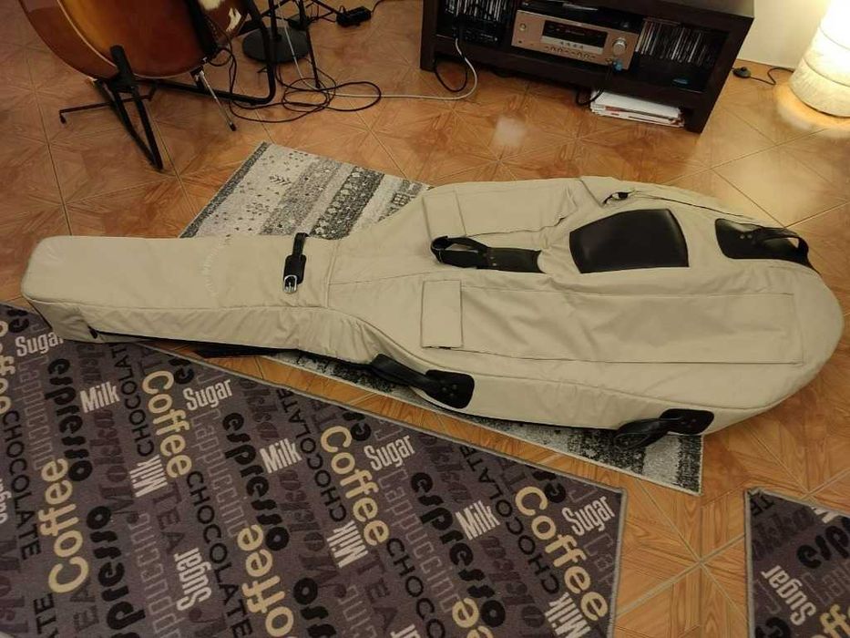 kontrabas thomann 33 masywny z osprzętem (Hora)