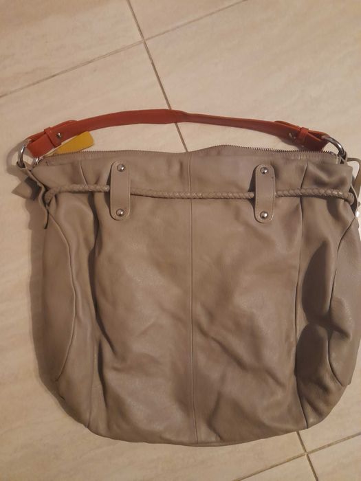 Torebka szoperka Ochnik skóra naturalna