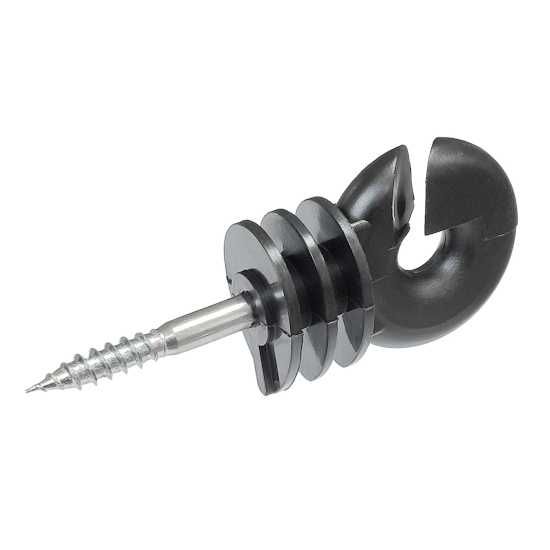 Izolatory do pastucha 100szt. solidne, 5mm wkręcane - różne kolory!