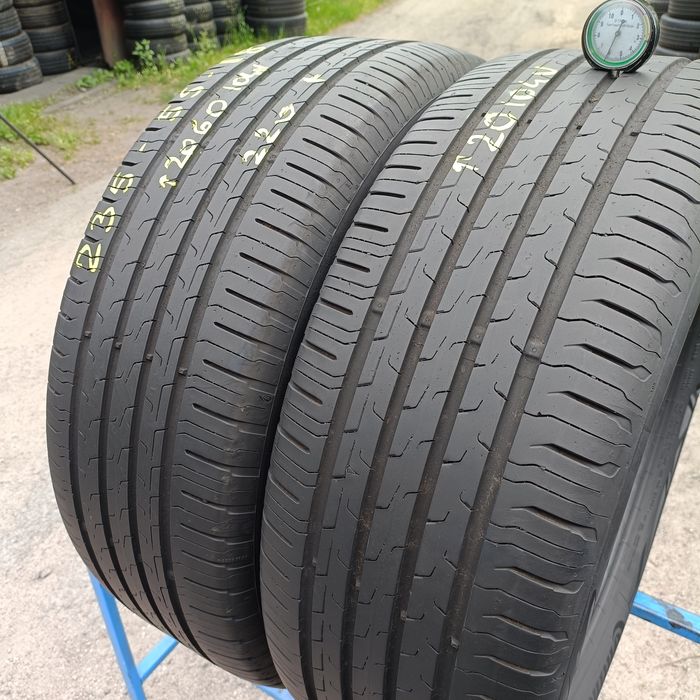 235/55r18 Continental EcoContact 6 z końca 2021r 6mm