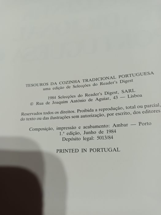Tesouros da cozinha tradicional portuguesa