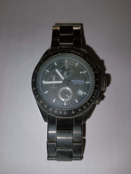 Relogio Fossil Preto - Como novo CH2842 Stainless Steel