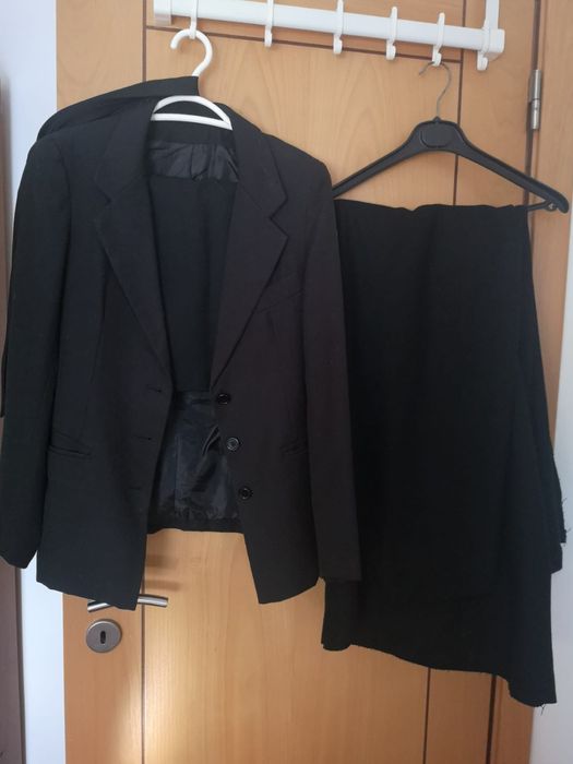 Traje academico femenino