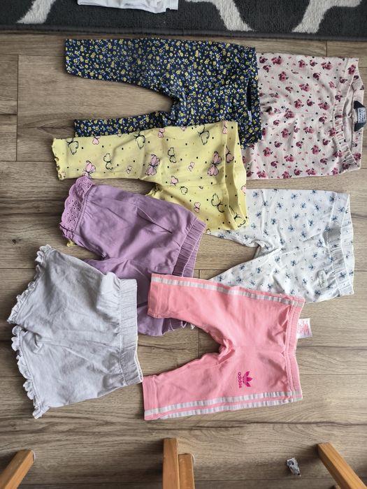 Paczka ubrań dla dziewczynki 62/68 h&m