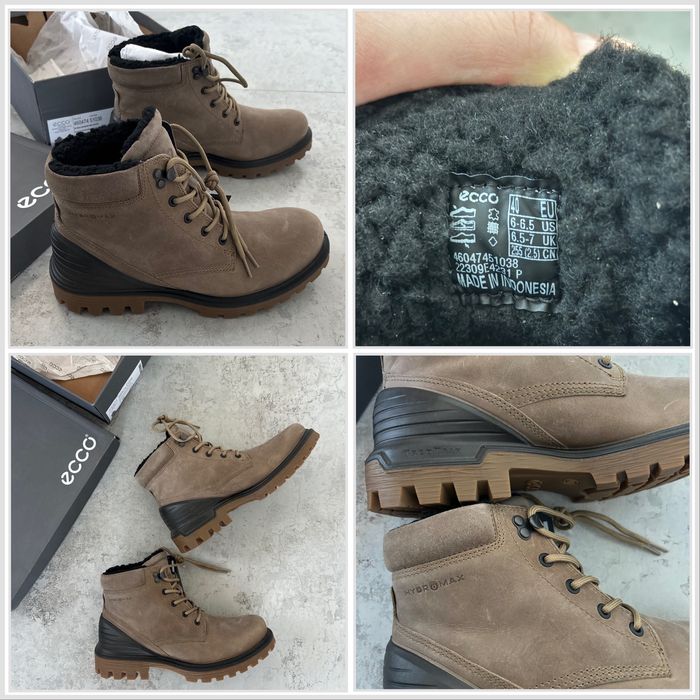 Чоловічі зимові черевики Ecco Tred Tray 40 41 vужские зимние ботинки