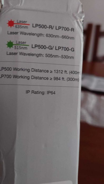 Recetor de laser rotativo, modelo LP700-R