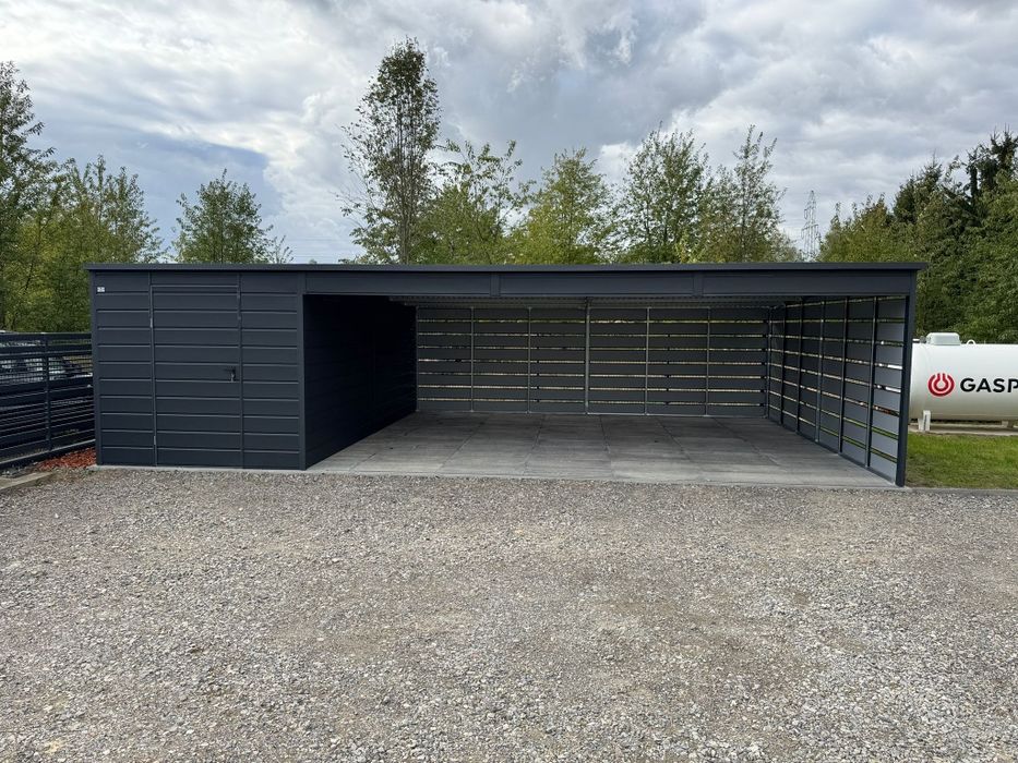 Wiata garażowa pomieszczenie gospodarcze carport