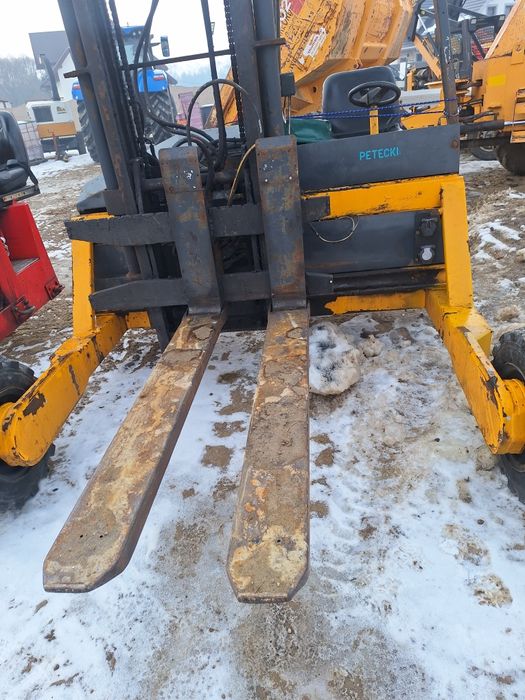 Wózek widłowy terenowy 3x3 blokada podwieszany Kooi Aap