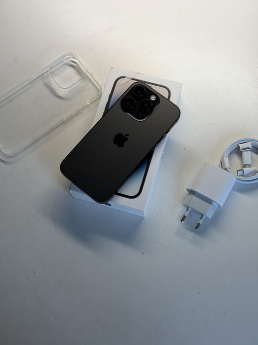 iPhone 14 Pro 256gb czarny bateria 100% komplet