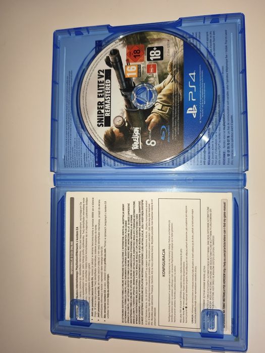 Gra Ps4 Sniper Elite V2 PL gry PlayStation 4 Crash Mafia Tekken GTA V