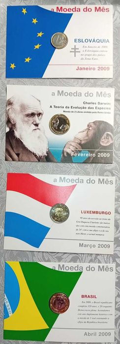Numismática coleção Philae 12 meses, Ano 2009