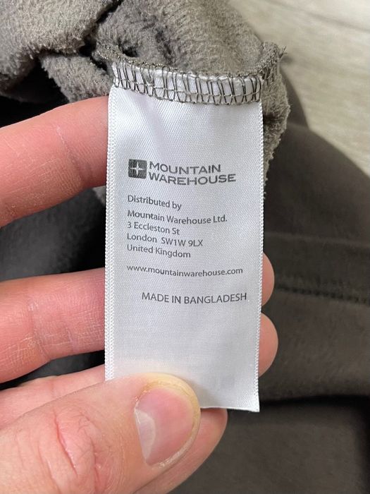 Mountain Warehouse кофта толстовка L размер флисовая трекинговая