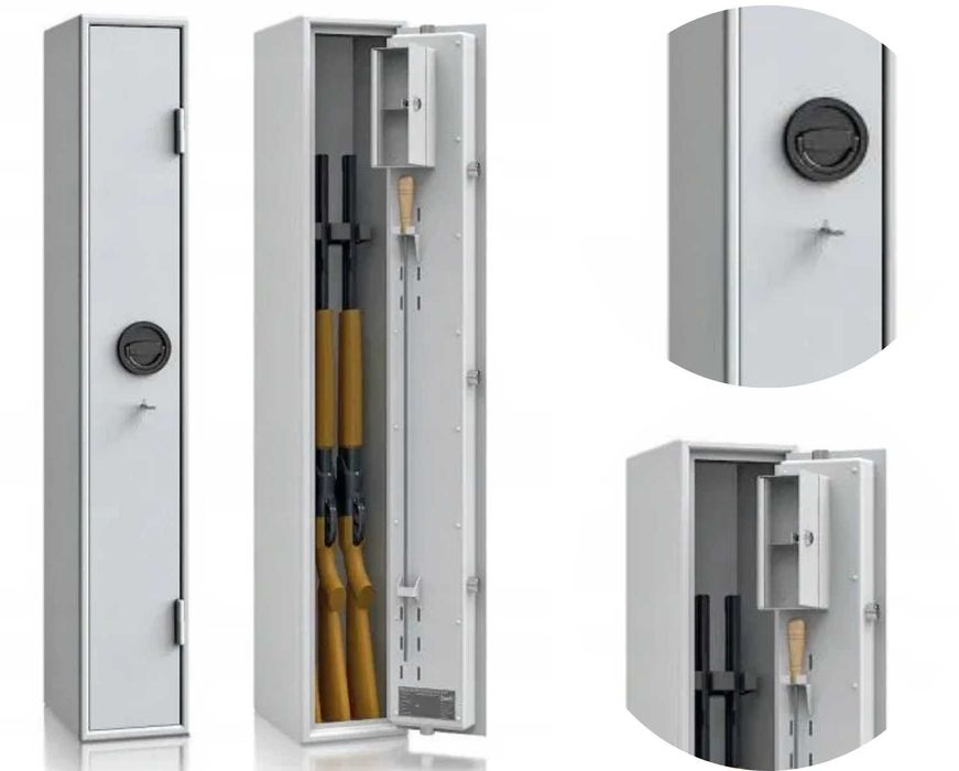 Szafa na broń S1  Remscheid  zamek KL + skarbczyk