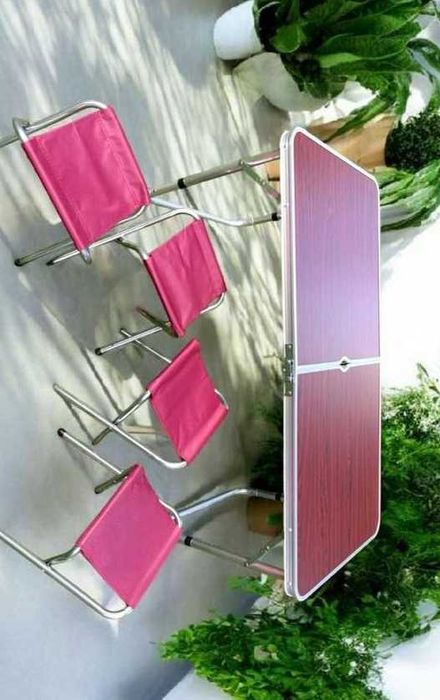 Столик ,стільці для пікніка та риболовлі,Набір туристичних меблів стол