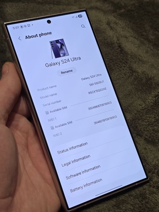 Samsung S24 Ultra 12/256gb