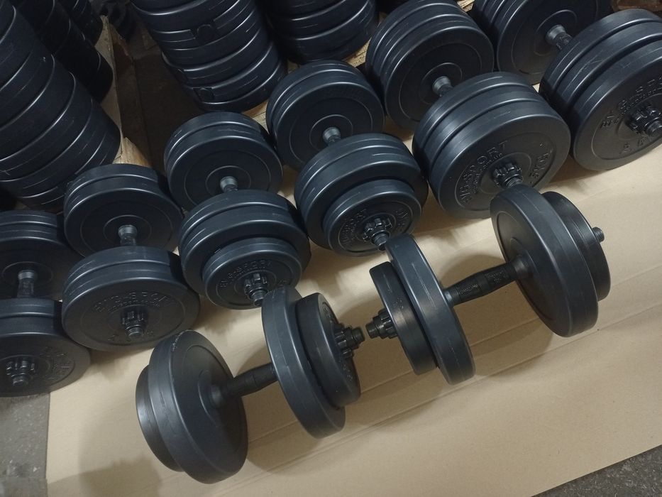 Гантели наборные по 8 кг , 10 кг , 12.5 кг , 15 кг , 17.5 кг , 20 кг р