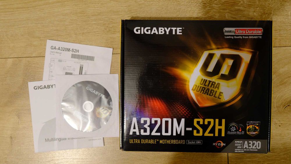 Płyta główna Gigabyte A320M-S2H (s. AM4, DDR4, M.2)
