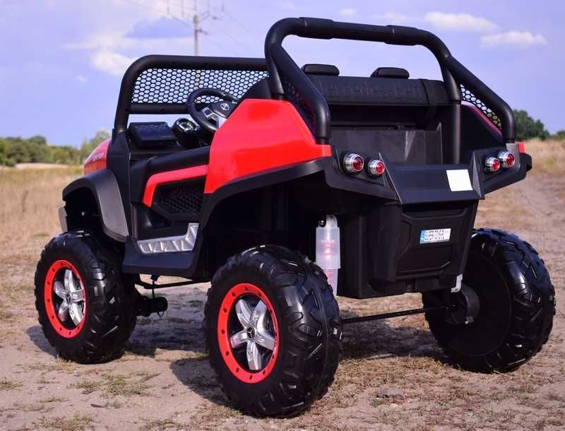 BUGGY JEEP 4x4 Auto samochód na akumulator MERCEDES UNIMOG dwuosobowy