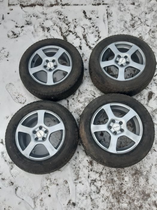 Диски легкосплавні, гума R15 5/100 (195/65)