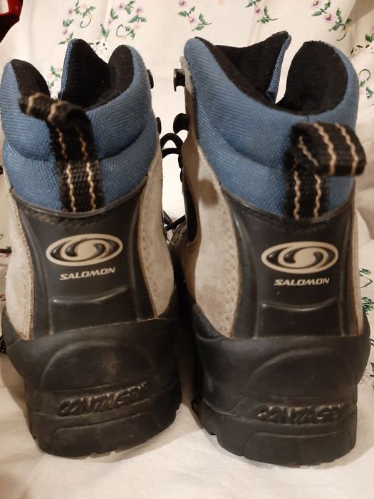 buty gorteksy, niebieskie, SALOMON