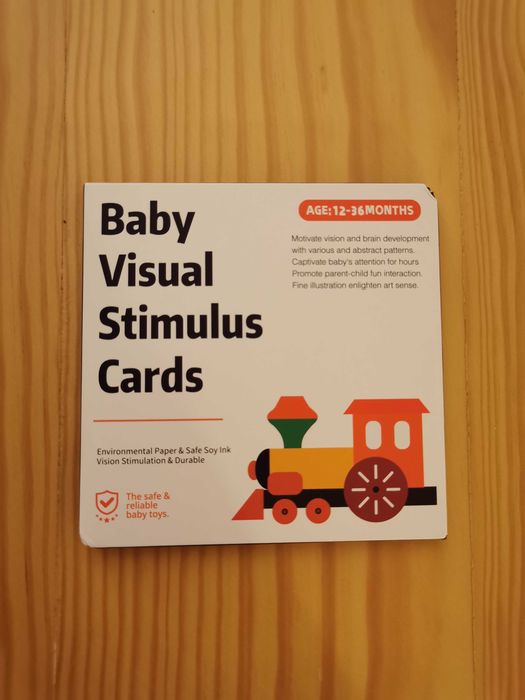 Cartões de Alto Contraste 12-36 Meses | Magia Montessori