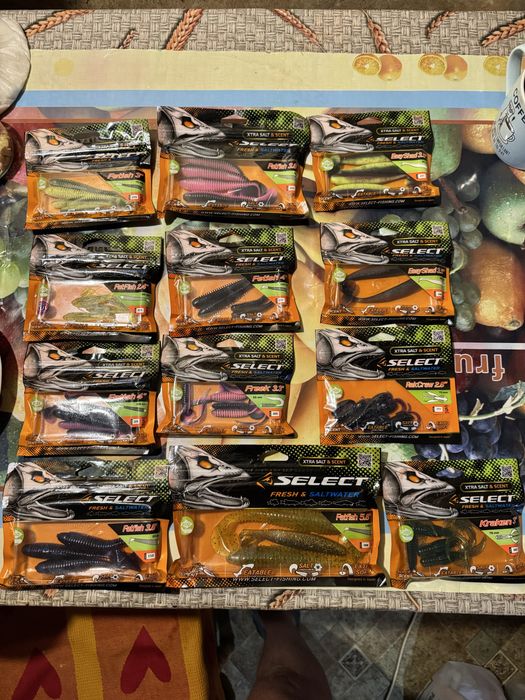 Силікон Bait Breath, crazy fish, relax, megabass, select, percik