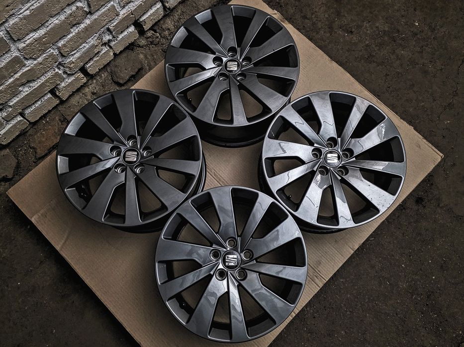 R16 5x100 | Original | Germany | Seat/Skoda/Volkswagen/Audi... | VAG | Рідна фарба, ідеальний стан, без дефектів | Преміум диски | Комплект / 4шт