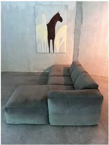 BOLIA sofa modułowa 300 cm | designerska | welur