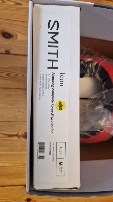 Smith Icon M czerwony