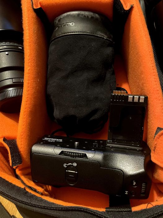 Máquina Fotográfica Olympus E-3 e Todo Material Aux. (Lista anexo)