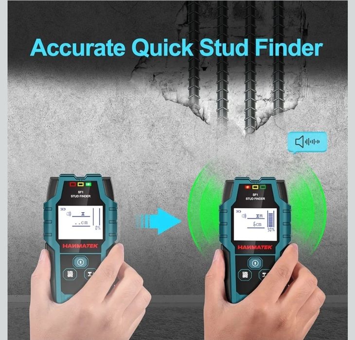 HANMATEK Detektor kołków SF1 4 w 1, elektroniczny czujnik kołków