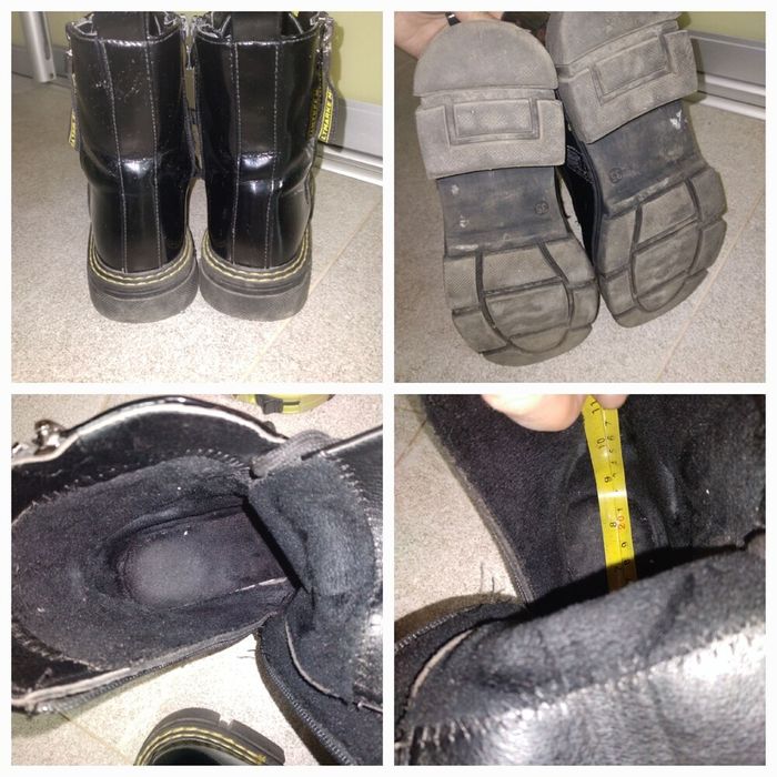 Утеплені демі сапожки, шкіряні, 35р,22см