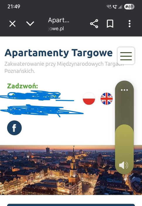 Sprzedam gotową, działającą stronę apartamentytargowe.pl