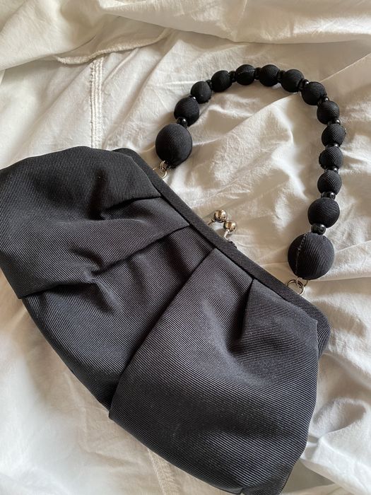 Винтажная черная сумка Next